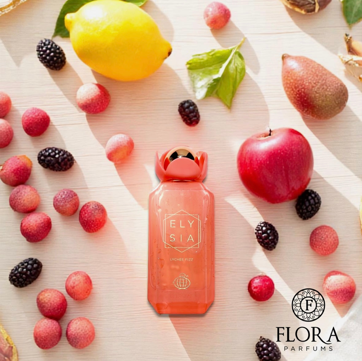 Elysia - Lychee Fizz – Fragrance World – 100ml - Eau de Parfum mixte