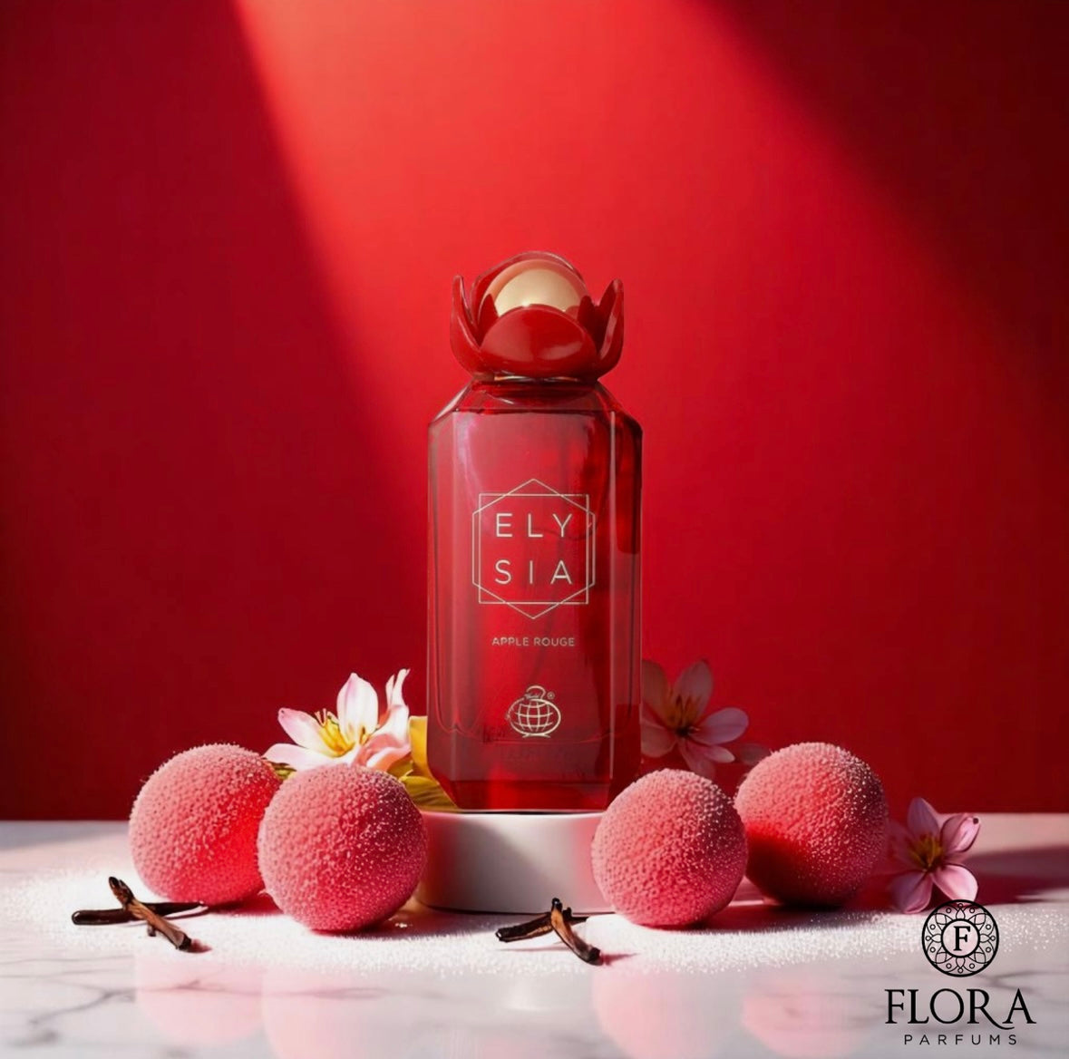 Elisya - Apple Rouge – Fragrance World – 100ml - Eau de Parfum mixte