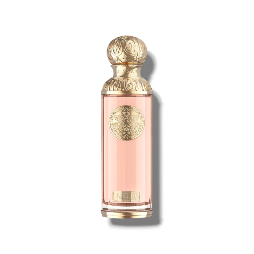 Calabria – Eau de parfum de niche mixte (flacon rose 200 ml) – Gissah